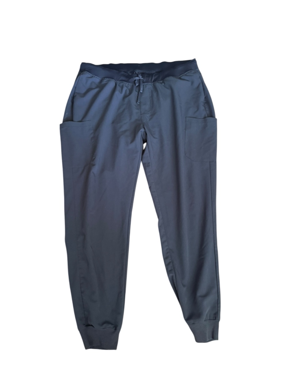 Mandala Men's Navy Cargo Jogger Pants with Drawstring Waist